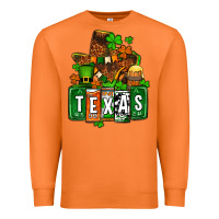 Carrot St. Patrick's Texas map Premium Sweatshirt - OliviaCreatesArt