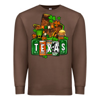 Chestnut St. Patrick's Texas map Premium Sweatshirt - OliviaCreatesArt