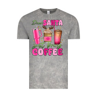 Cloud Rock dear santa just bring coffee Vintage Tee - MaliasSmallBusiness