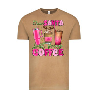 Vintage Camel dear santa just bring coffee Vintage Tee - MaliasSmallBusiness