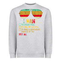 Heather Grey I Want to Break Free to Ride My Bicycle Want It All Heavyweight Sweatshirt - Bettercallsaul