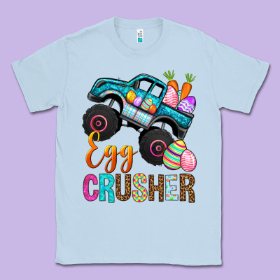 Egg Crusher Png Sublimation Design Download, Happy Classic Tee Designed By Nancycooperartshop