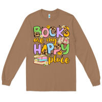 Toasted Coconut books are my happy place Long Sleeve Tee - Artiststas