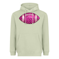 Matcha american football pink Heavyweight Hoodie - CowCowDesign