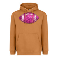 Meerkat american football pink Heavyweight Hoodie - CowCowDesign