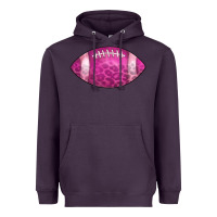 Plum american football pink Heavyweight Hoodie - CowCowDesign