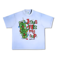 Grape Ice jesus fills my cup psalm 25 5 Urban Heavy Tee - MaliasSmallBusiness