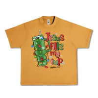 Peanut Butter jesus fills my cup psalm 25 5 Urban Heavy Tee - MaliasSmallBusiness