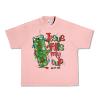Salmon jesus fills my cup psalm 25 5 Urban Heavy Tee - MaliasSmallBusiness