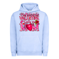 Pigment Grape Ice My Favorite Valentine Calls Me Urban Hoodie - CowhideDigitalArt