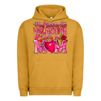 Pigment Peanut Butter My Favorite Valentine Calls Me Urban Hoodie - CowhideDigitalArt