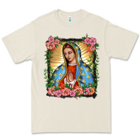 Bone lady of guadalupe portrait Premium Tee - BarkalooDesign