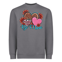 Storm valentine's day be mine hearts sunflower Heavyweight Sweatshirt - RanaPortraitStore