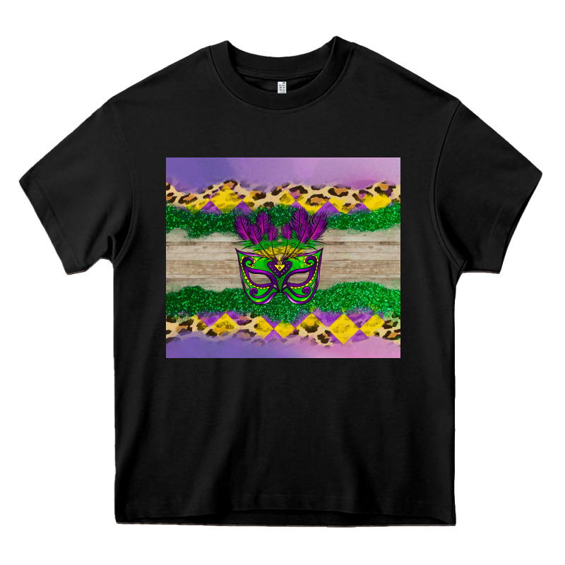 Mardi Gras Mask Heavy Core Tee by AdoDesignShop | Teevron