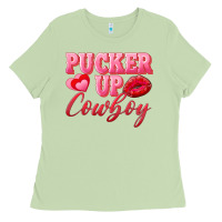 Matcha pucker up cowboy Ladies Tee - AdoDesignShop