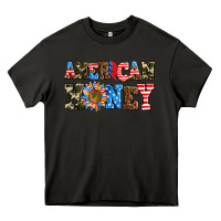 Asphalt American honey Heavy Core Tee - AdoDesignShop