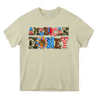 Mossy American honey Heavy Core Tee - AdoDesignShop