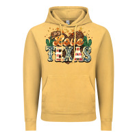Vintage Mustard love texas Vintage Hoodie - NancyCooperArtShop
