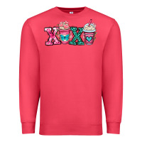 Cardinal xoxo coffee cups Premium Sweatshirt - OliviaCreatesArt