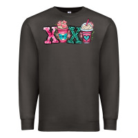 Smoke xoxo coffee cups Premium Sweatshirt - OliviaCreatesArt