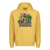 Antique Gold Soccer Mom Mother's Day Premium Hoodie - HowdyJamesFarm