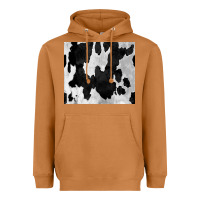Meerkat Black White Cowhide Tumbler Heavyweight Hoodie - CowCowDesign