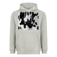 Moon Dust Black White Cowhide Tumbler Heavyweight Hoodie - CowCowDesign