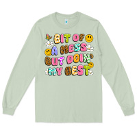 Matcha bit of a mess but doin' my best Long Sleeve Tee - Artiststas