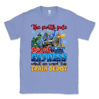 Colony Blue thr north pole polar express admit one round trip Classic Tee - MaliasSmallBusiness