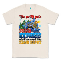 Natural thr north pole polar express admit one round trip Classic Tee - MaliasSmallBusiness