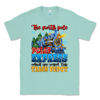 Seafoam thr north pole polar express admit one round trip Classic Tee - MaliasSmallBusiness