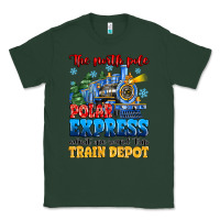 Sports Green thr north pole polar express admit one round trip Classic Tee - MaliasSmallBusiness