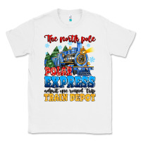 White thr north pole polar express admit one round trip Classic Tee - MaliasSmallBusiness