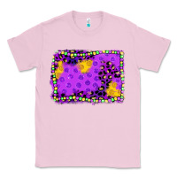 Bubblegum Pink mardi gras background Classic Tee - JahusDesignShop