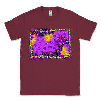 Burgundy mardi gras background Classic Tee - JahusDesignShop
