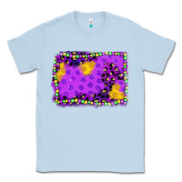 Dusty Blue mardi gras background Classic Tee - JahusDesignShop
