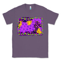 Lavender mardi gras background Classic Tee - JahusDesignShop
