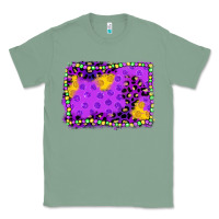 Sage mardi gras background Classic Tee - JahusDesignShop