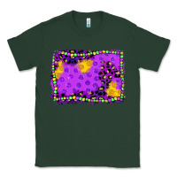 Sports Green mardi gras background Classic Tee - JahusDesignShop