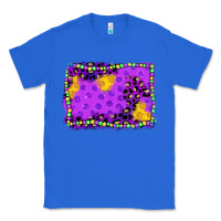 True Royal mardi gras background Classic Tee - JahusDesignShop