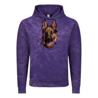 Cloud Purple German Shepherd Vintage Hoodie - Jasminsmagicworld
