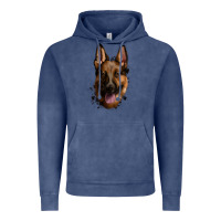 Vintage Denim German Shepherd Vintage Hoodie - Jasminsmagicworld