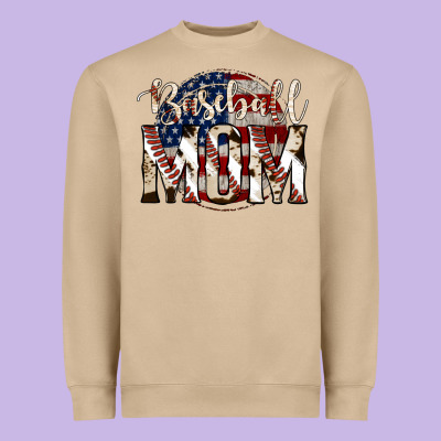 American Baseball Dad Heavyweight Sweatshirt Designed By Bettercallsaul