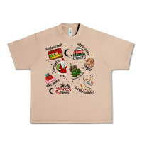 Burro Merry Christmas Urban Heavy Tee - MaliasSmallBusiness