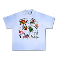 Grape Ice Merry Christmas Urban Heavy Tee - MaliasSmallBusiness