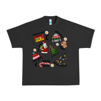 Pigment Black Merry Christmas Urban Heavy Tee - MaliasSmallBusiness