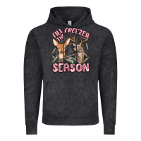 Vintage Black fill the freezer season Vintage Hoodie - MaliasSmallBusiness
