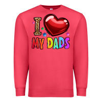 Cardinal i love my dads Premium Sweatshirt - OliviaCreatesArt