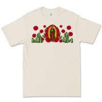 Bone lady of Guadalupe cactus rose Premium Tee - JahusDesignShop