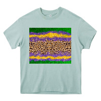 Arona mardi gras leopard Heavy Core Tee - AdoDesignShop